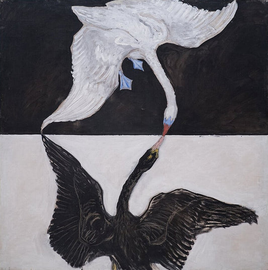 Hilma af Klint Group IX-SUW, The Swan, No. 1 - Canvas Print