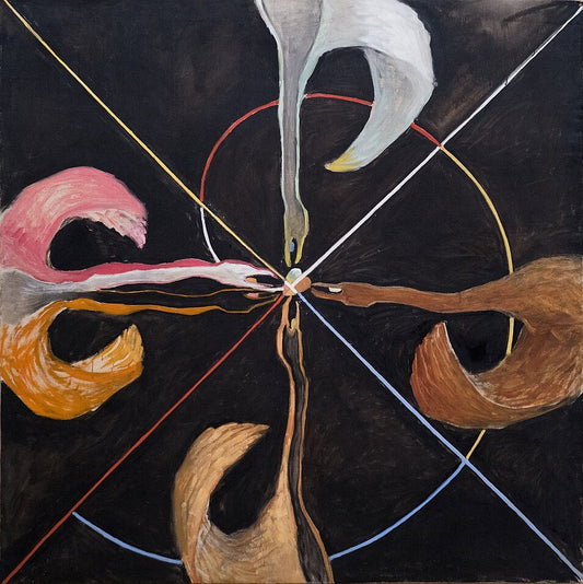Hilma af Klint Group IX-SUW, The Swan, No. 7 - Canvas Print