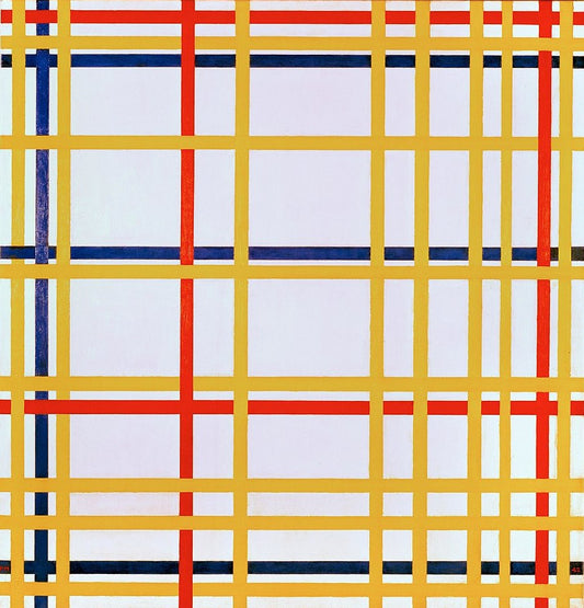 Piet Mondrian New York City - Canvas Print