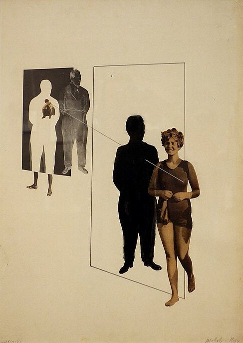 Laszlo Moholy-Nagy Jealousy - Canvas Print