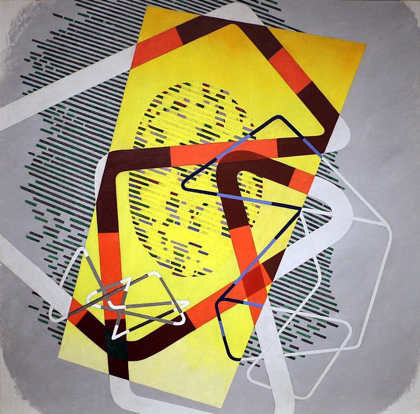 Laszlo Moholy-Nagy Space Modulator - Canvas Print