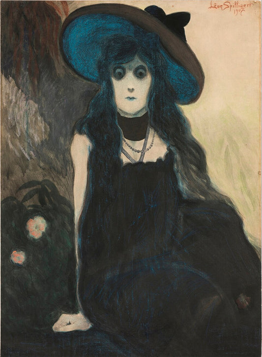 Leon Spilliaert The Absinth Drinker - Canvas Print