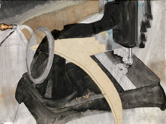 Arthur Dove Hand Sewing Machine - Canvas Print