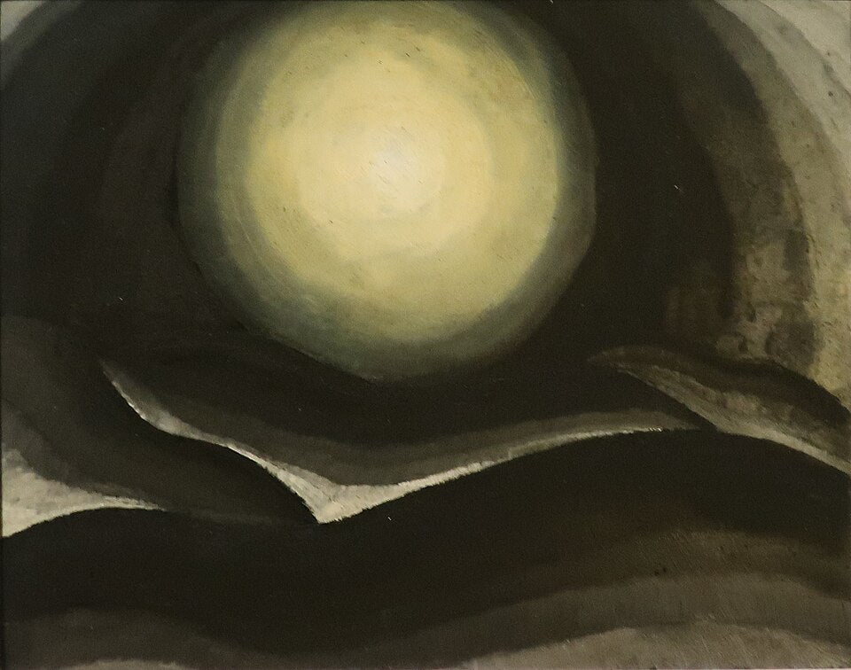 Arthur Dove Moon - Canvas Print