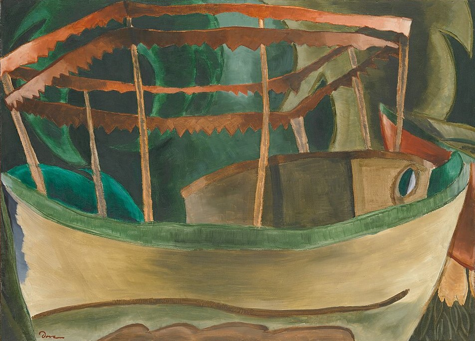 Arthur Dove Fishing Boat - Canvas Print