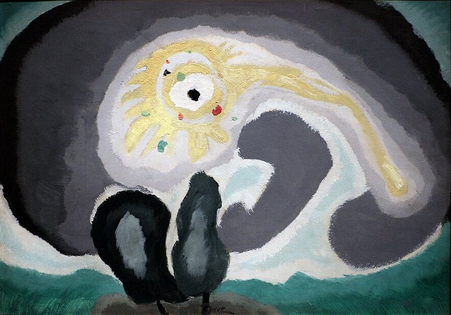 Arthur Dove Reflections - Canvas Print