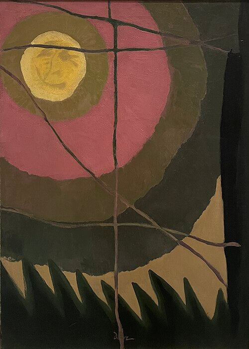 Arthur Dove City Moon - Canvas Print