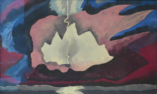 Arthur Dove Thunder Shower - Canvas Print