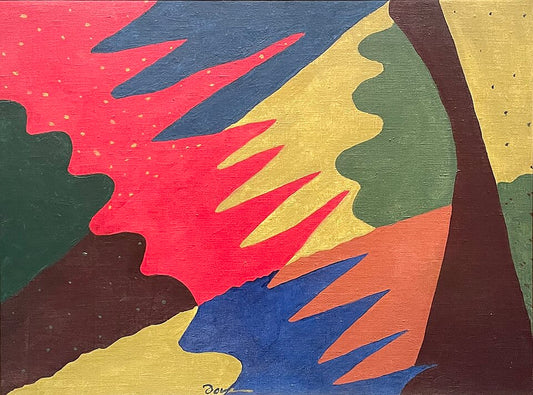 Arthur Dove Space Divided by Line Motive - Canvas Print