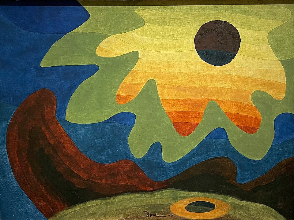 Arthur Dove Sun - Canvas Print
