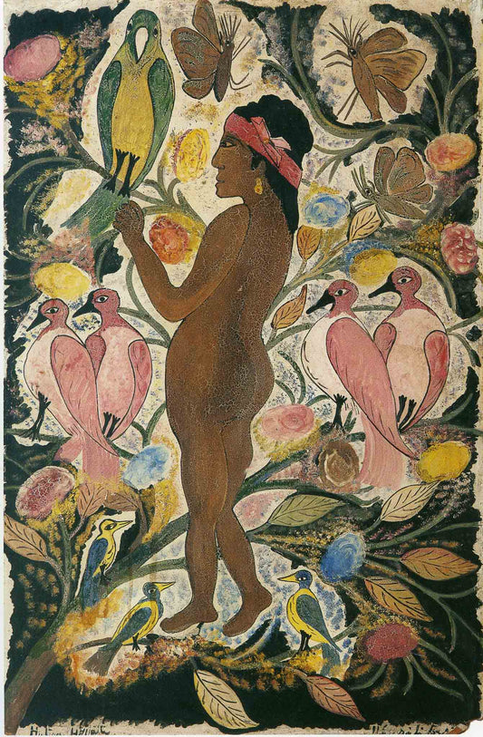 Hector Hyppolite Maitresse Erzulie - Canvas Print