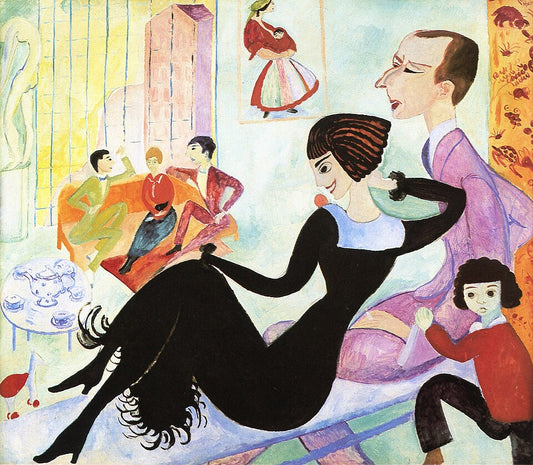 Sigrid Hjerten Ateljeinterior - Canvas Print