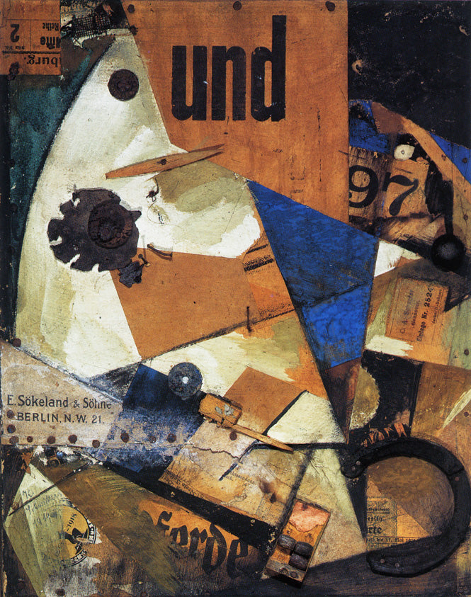 Kurt Schwitters Das Undbild - Canvas Print