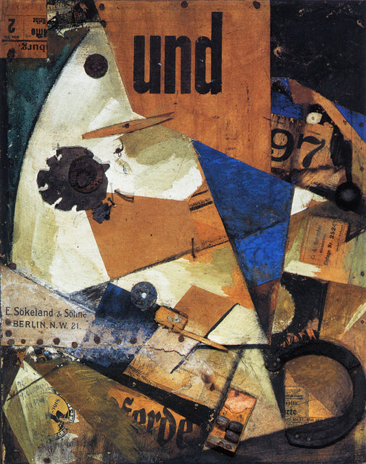Kurt Schwitters Das Undbild - Canvas Print