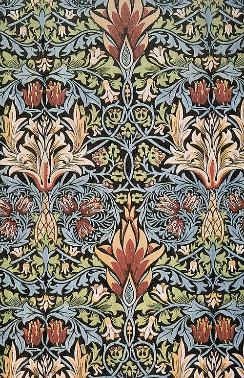 William Morris Snakeshead - Canvas Print