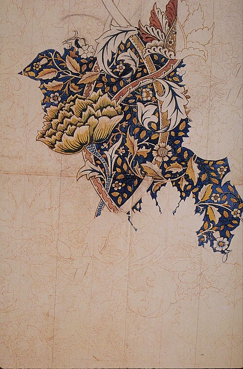 William Morris Windrush - Canvas Print