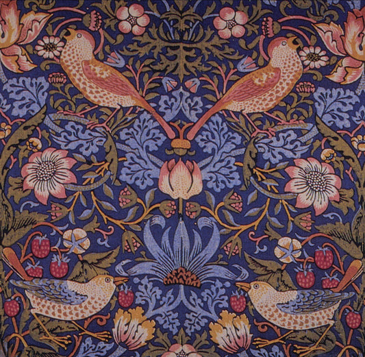 William Morris Strawberry Thief - Detail - Canvas Print