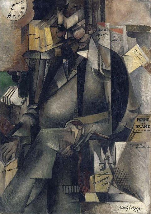 Albert Gleizes The Publisher Eugene Figuiere - Canvas Print