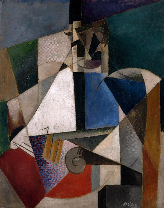 Albert Gleizes Portrait of an Army Doctor - Canvas Print