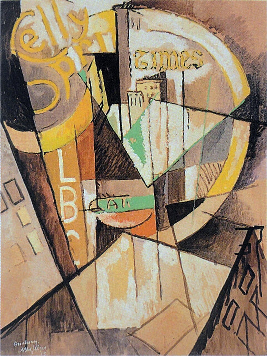 Albert Gleizes Broadway - Canvas Print