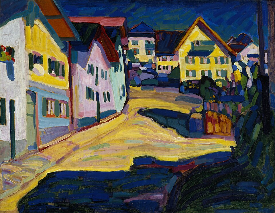 Wassily Kandinsky Murnau, Burggrabenstrasse 1 - Canvas Print