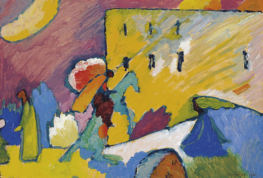 Wassily Kandinsky Study for Improvisation No. 3 - Canvas Print
