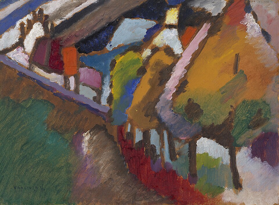 Wassily Kandinsky Murnau – Castle and Church - Canvas Print
