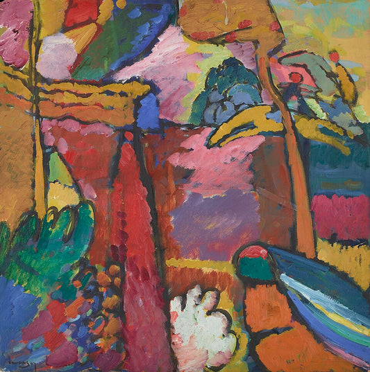 Wassily Kandinsky Study for Improvisation V - Canvas Print