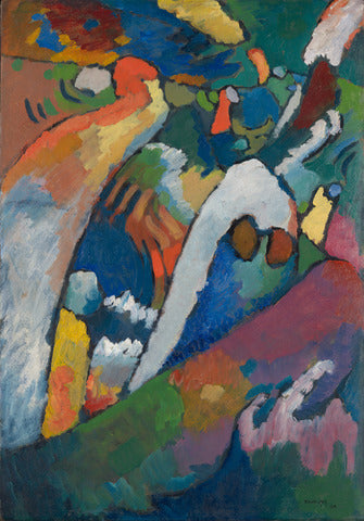 Wassily Kandinsky Improvisation 7 - Storm - Canvas Print
