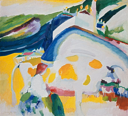 Wassily Kandinsky The Cow - Canvas Print