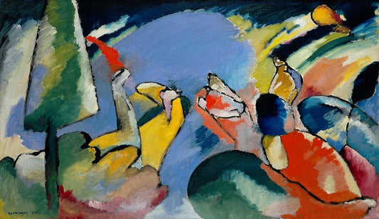 Wassily Kandinsky Improvisation 14 - Canvas Print