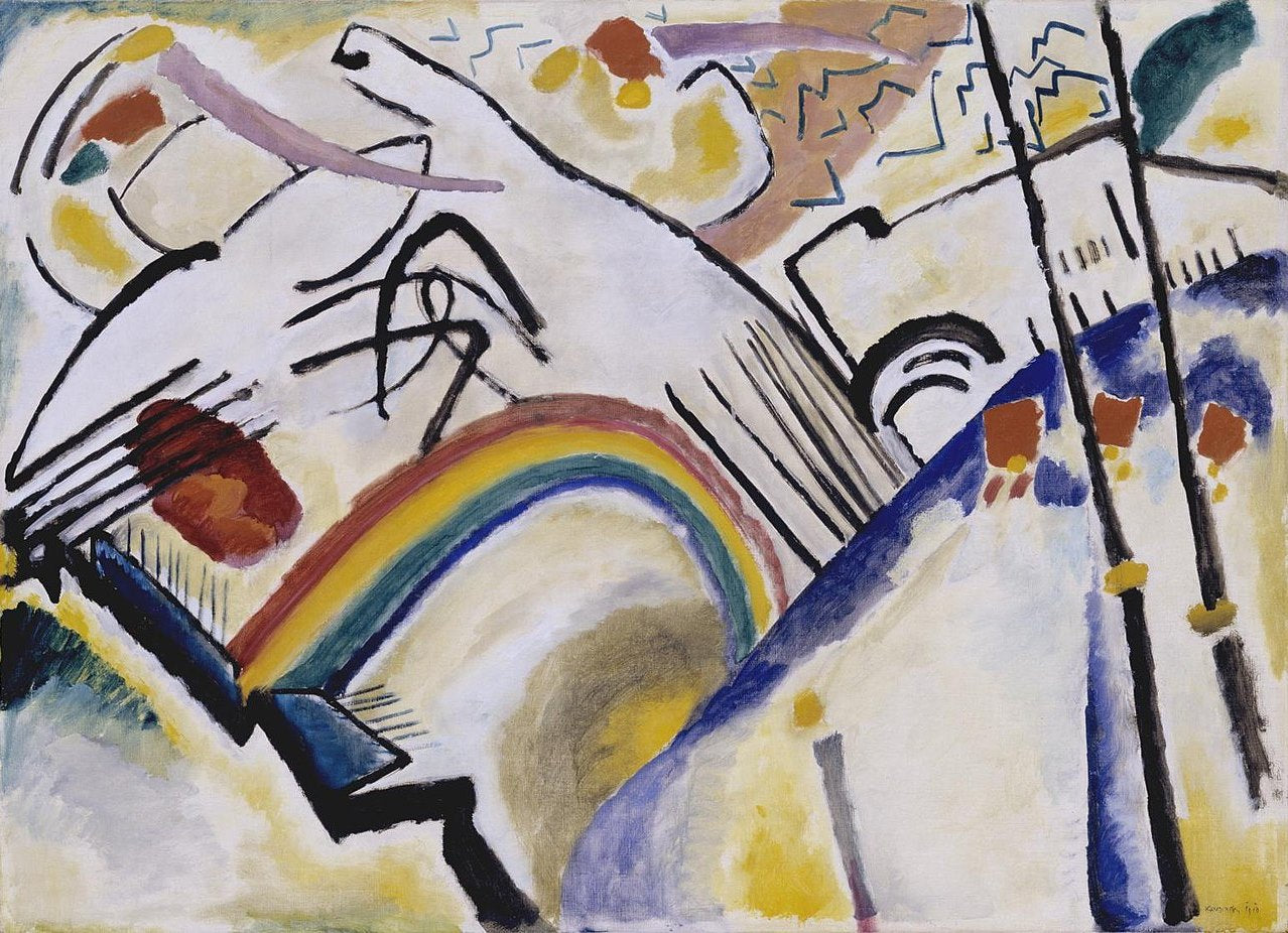 Wassily Kandinsky The Cossacks - Canvas Print