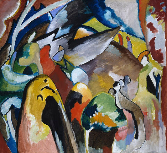 Wassily Kandinsky Improvisation 19a - Canvas Print