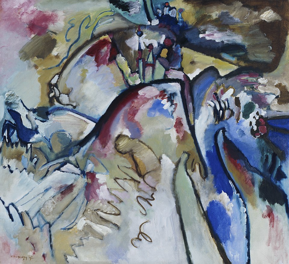 Wassily Kandinsky Improvisation 21a - Canvas Print