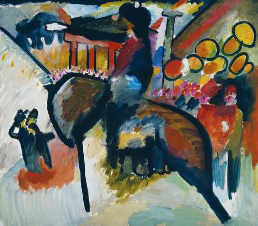 Wassily Kandinsky Impression IV - Gendarme - Canvas Print