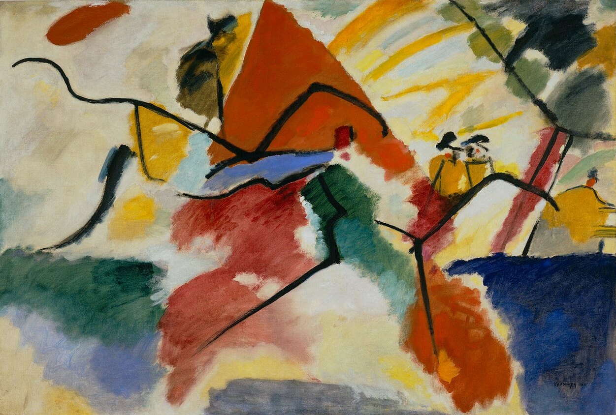 Wassily Kandinsky Impression V - Canvas Print