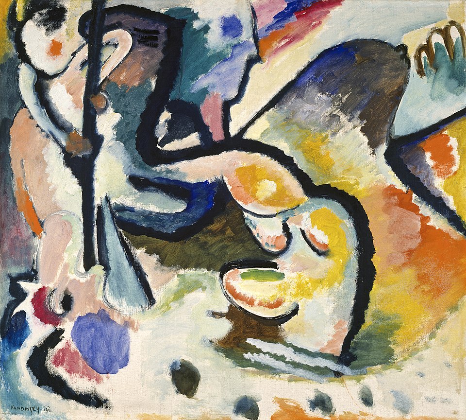 Wassily Kandinsky St George III - Canvas Print