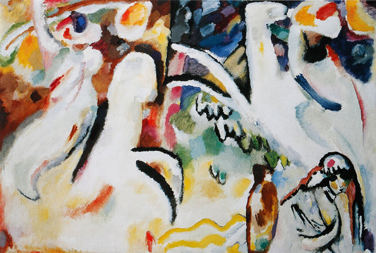 Wassily Kandinsky Eastern Suite, Arabs III - Canvas Print