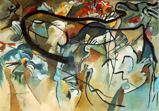 Wassily Kandinsky Composition V - Canvas Print