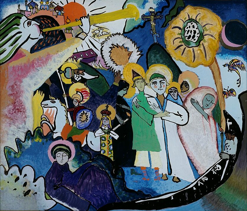 Wassily Kandinsky All Saints Day I - Canvas Print