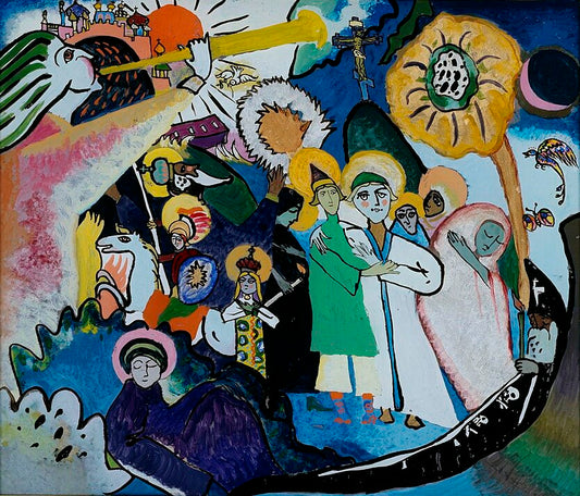 Wassily Kandinsky All Saints Day I - Canvas Print