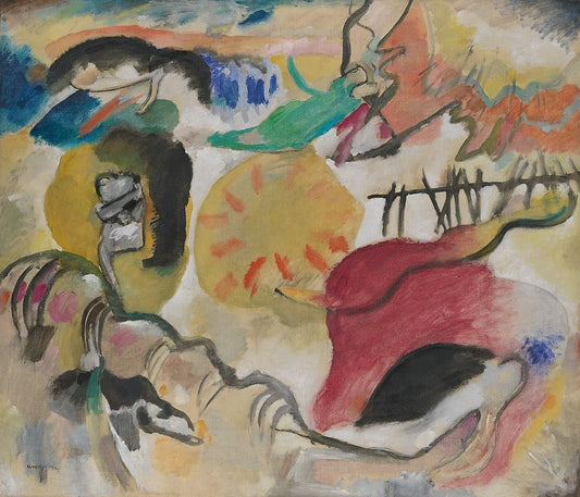 Wassily Kandinsky Improvisation 27 - Garden of Love II - Canvas Print
