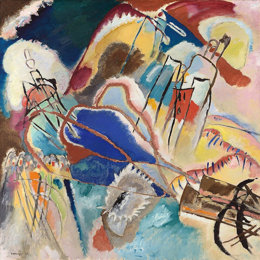 Wassily Kandinsky Improvisation No. 30 - Cannons - Canvas Print