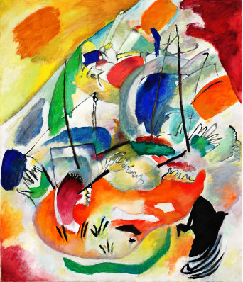 Wassily Kandinsky Improvisation 31 - Sea Battle - Canvas Print