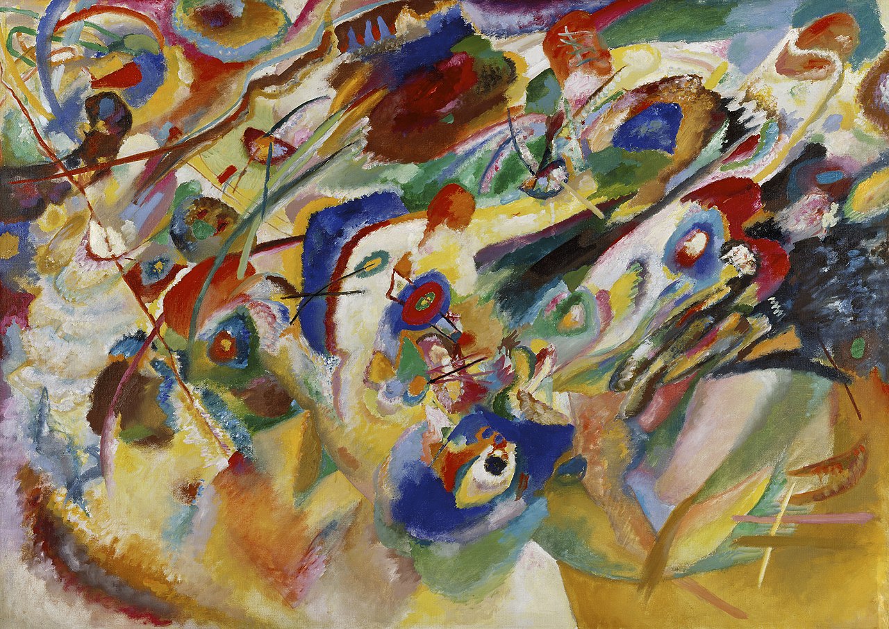 Wassily Kandinsky Study for Composition VII, Draft 2 - Canvas Print