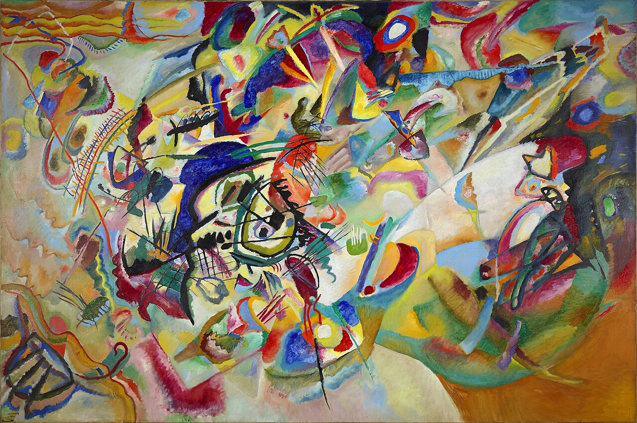 Wassily Kandinsky Composition VII - Canvas Print