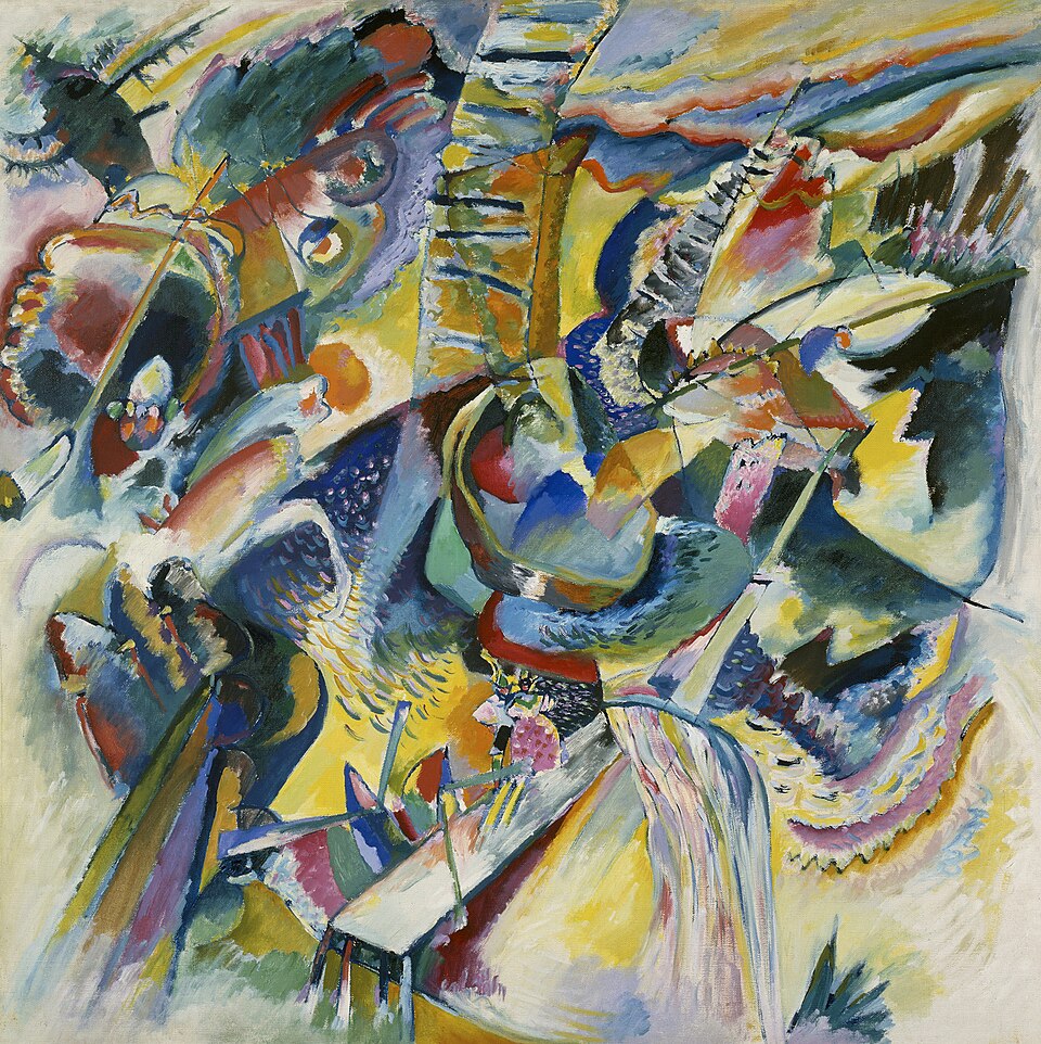 Wassily Kandinsky Improvisation Klamm - Canvas Print
