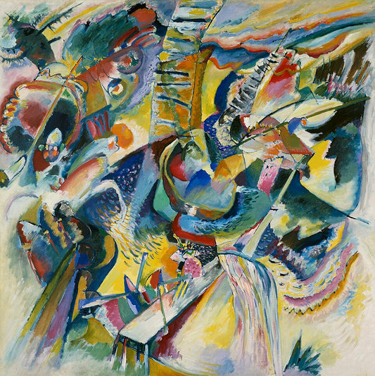 Wassily Kandinsky Improvisation Klamm - Canvas Print