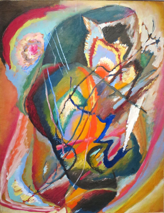 Wassily Kandinsky Untitled Improvisation - Canvas Print