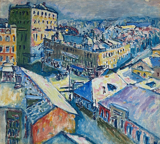 Wassily Kandinsky Zubovsky Square - Canvas Print